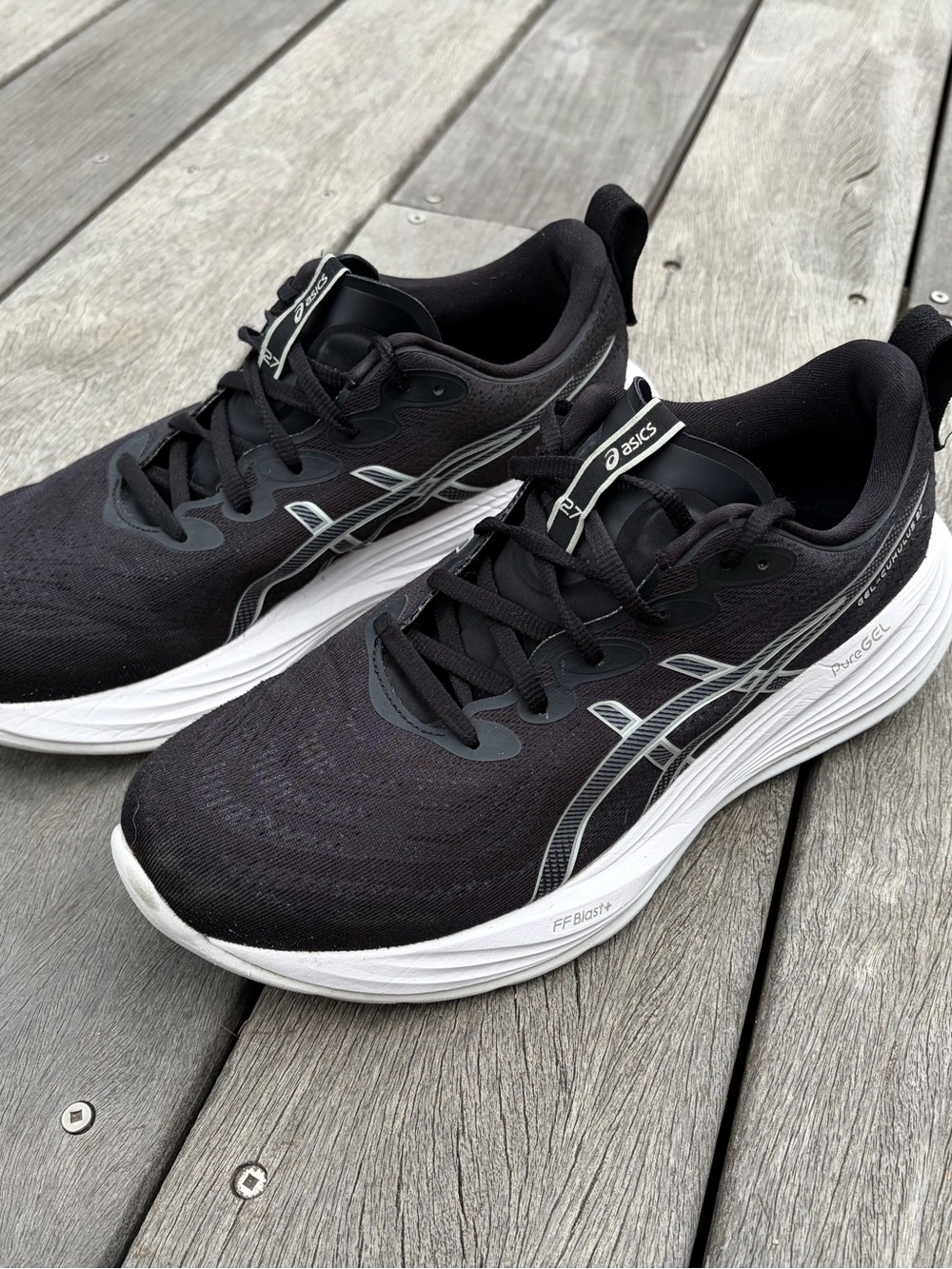 ASICS Cumulus 27 Black Running Shoes
